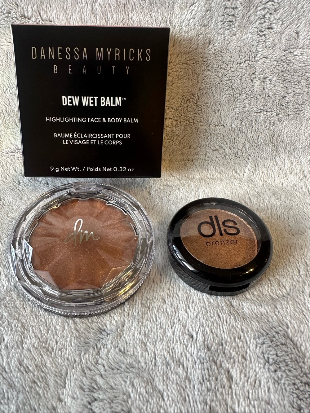 Danessa Myricks Beauty Dew Wet Balm Highlight - Warm Bronze & DLS Bronzer